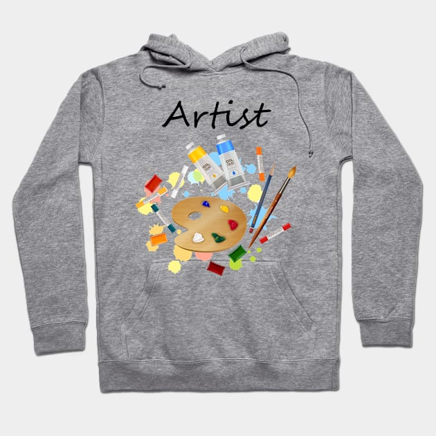 Artist Hoodie by Abu Muorad